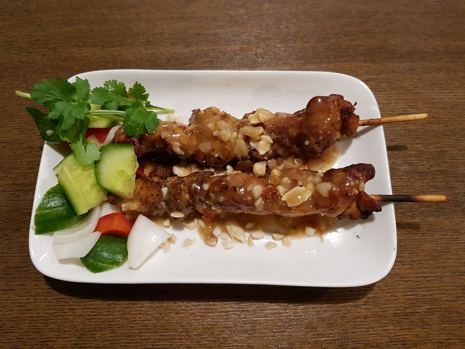 Lemongrass Chicken Skewers