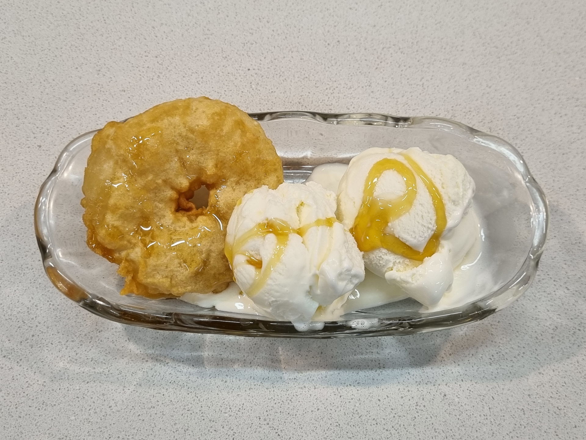 Fried Pineapple Ice-cream